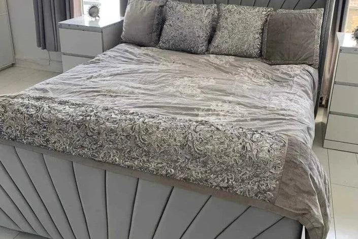 Pearl Wingback Bed - BedHut