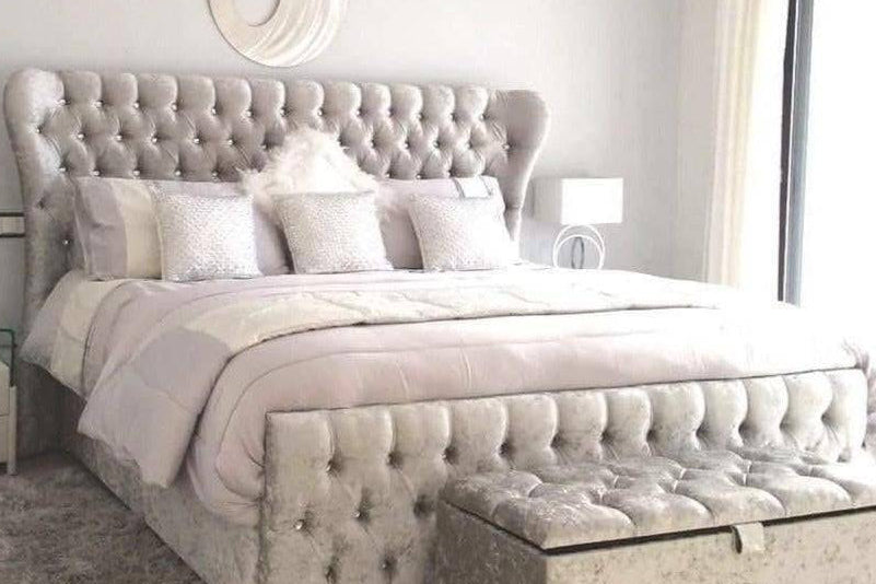 Genoa Wingback Bed - BedHut