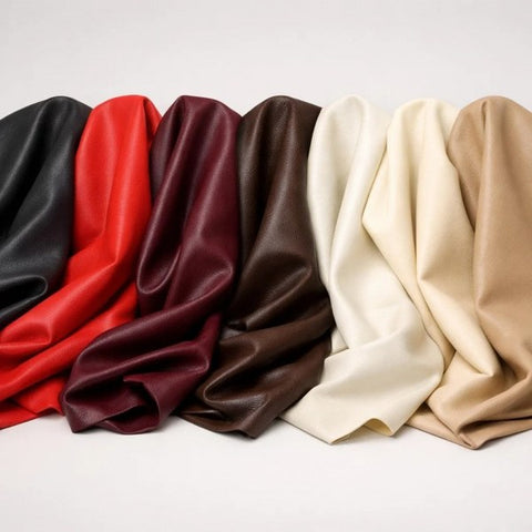 PVC Leather fabric swatches