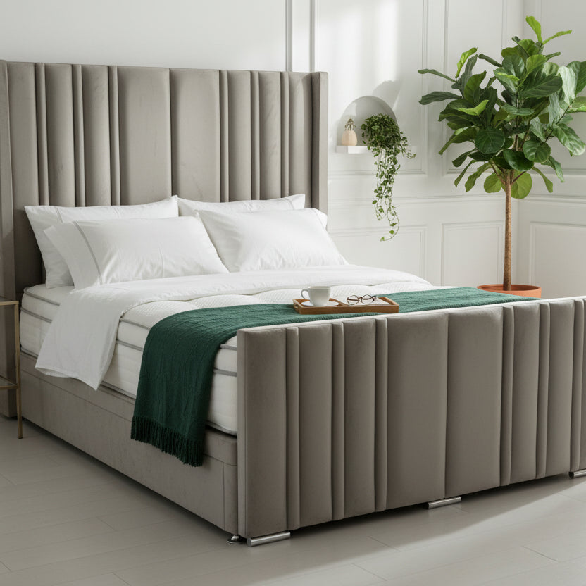 Deluxe Panel Bed - Dante Furniture