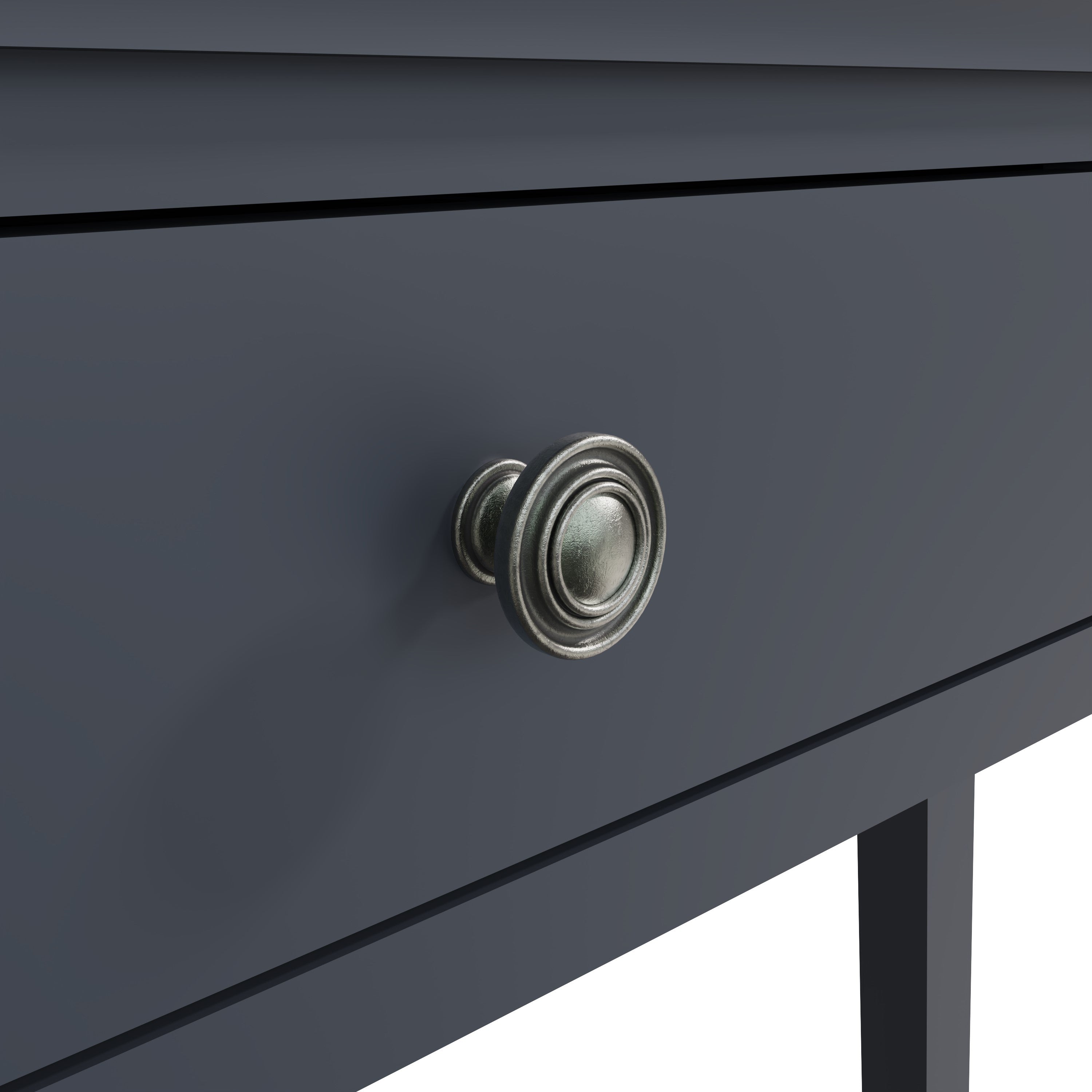Eden Dressing Table - Midnight Grey - BedHut