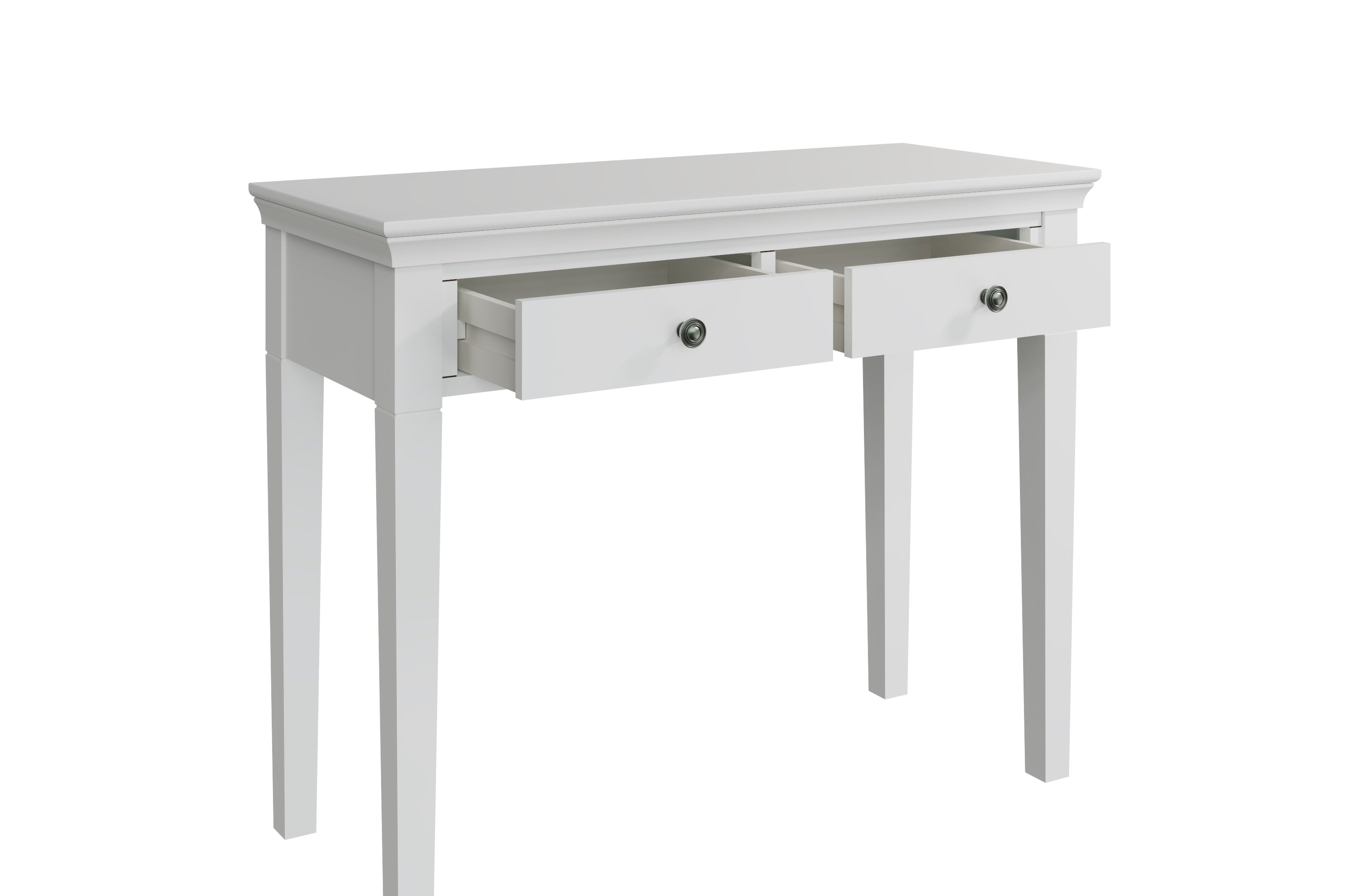 Eden Dressing Table - White - BedHut