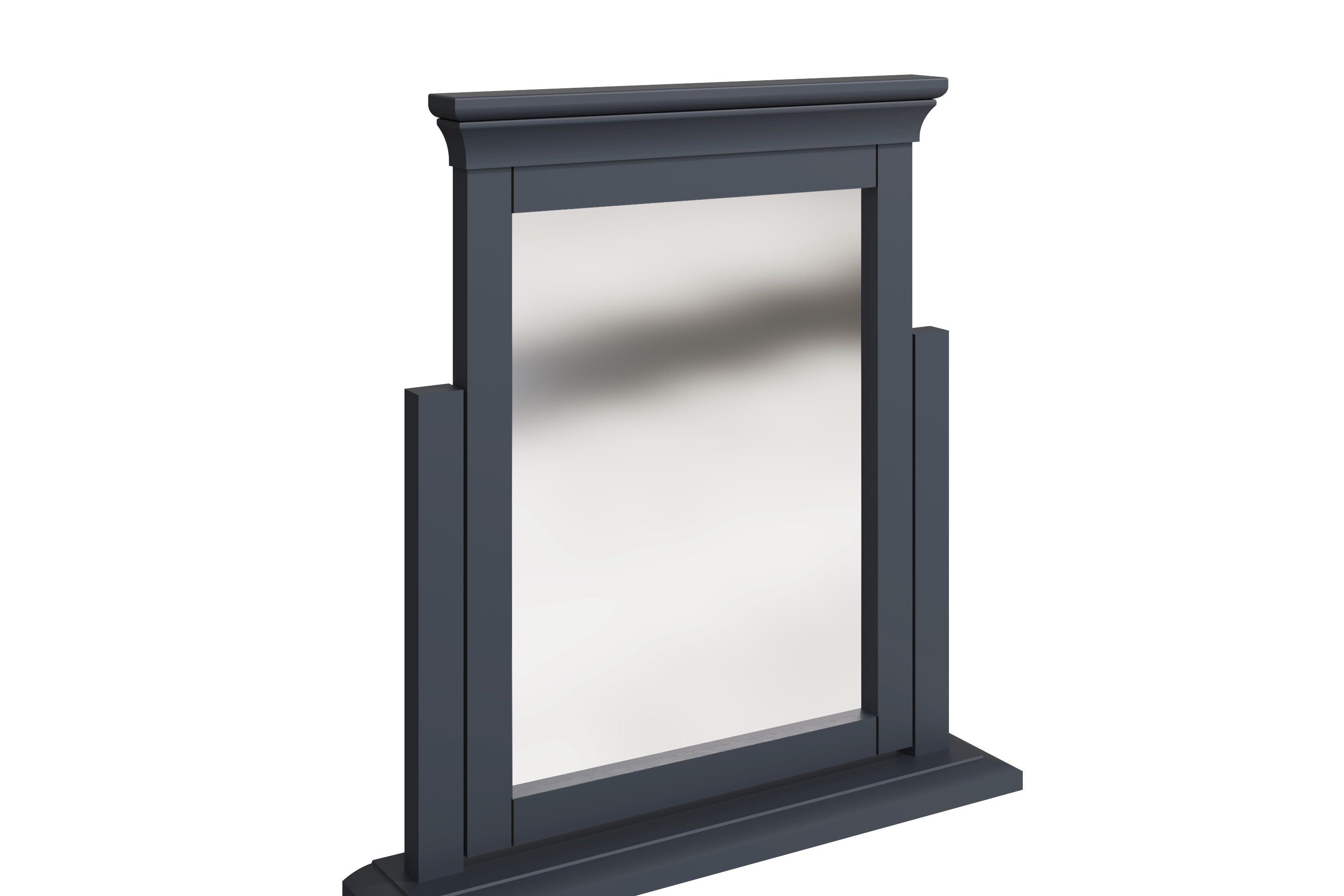 Eden Trinket Mirror - Midnight grey - BedHut