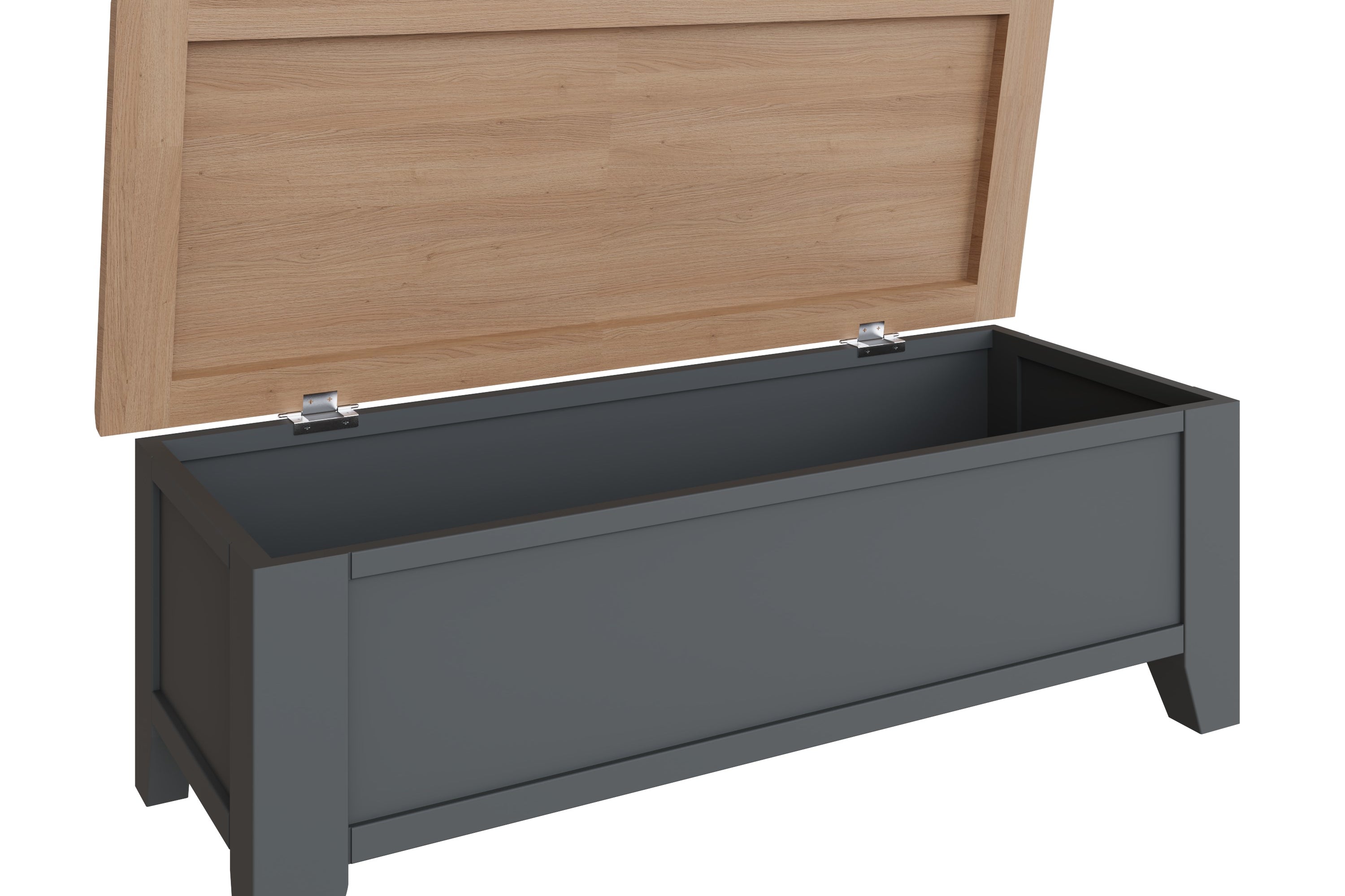 Cotswold Blanket Box - Charcoal - BedHut