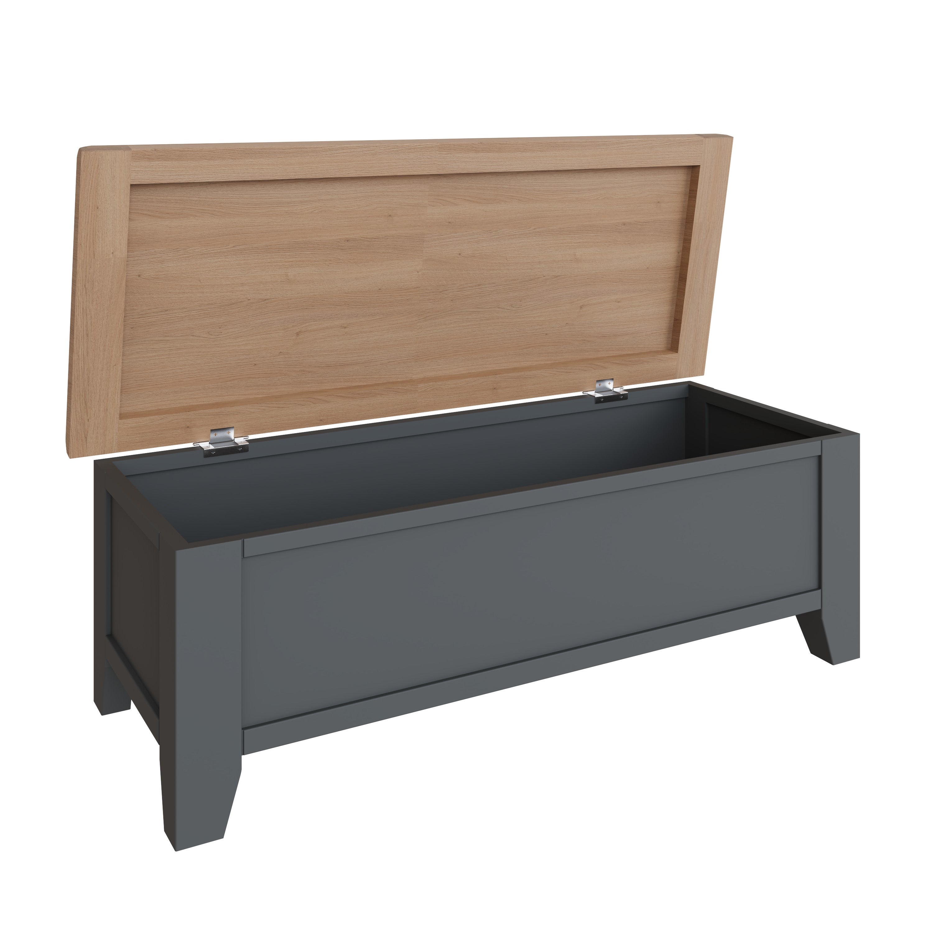 Cotswold Blanket Box - Charcoal - BedHut