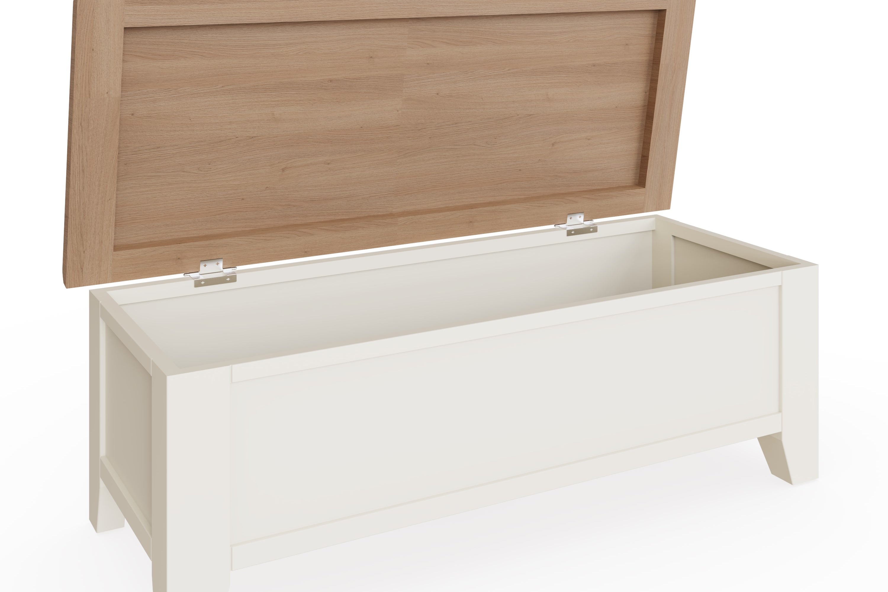 Cotswold Blanket Box - White - BedHut