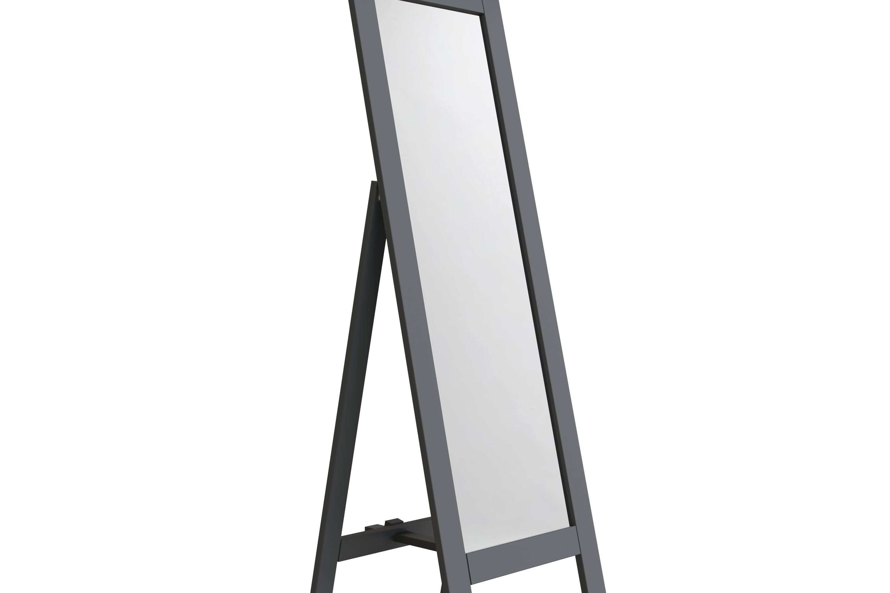 Cotswold Cheval Mirror - Charcoal - BedHut