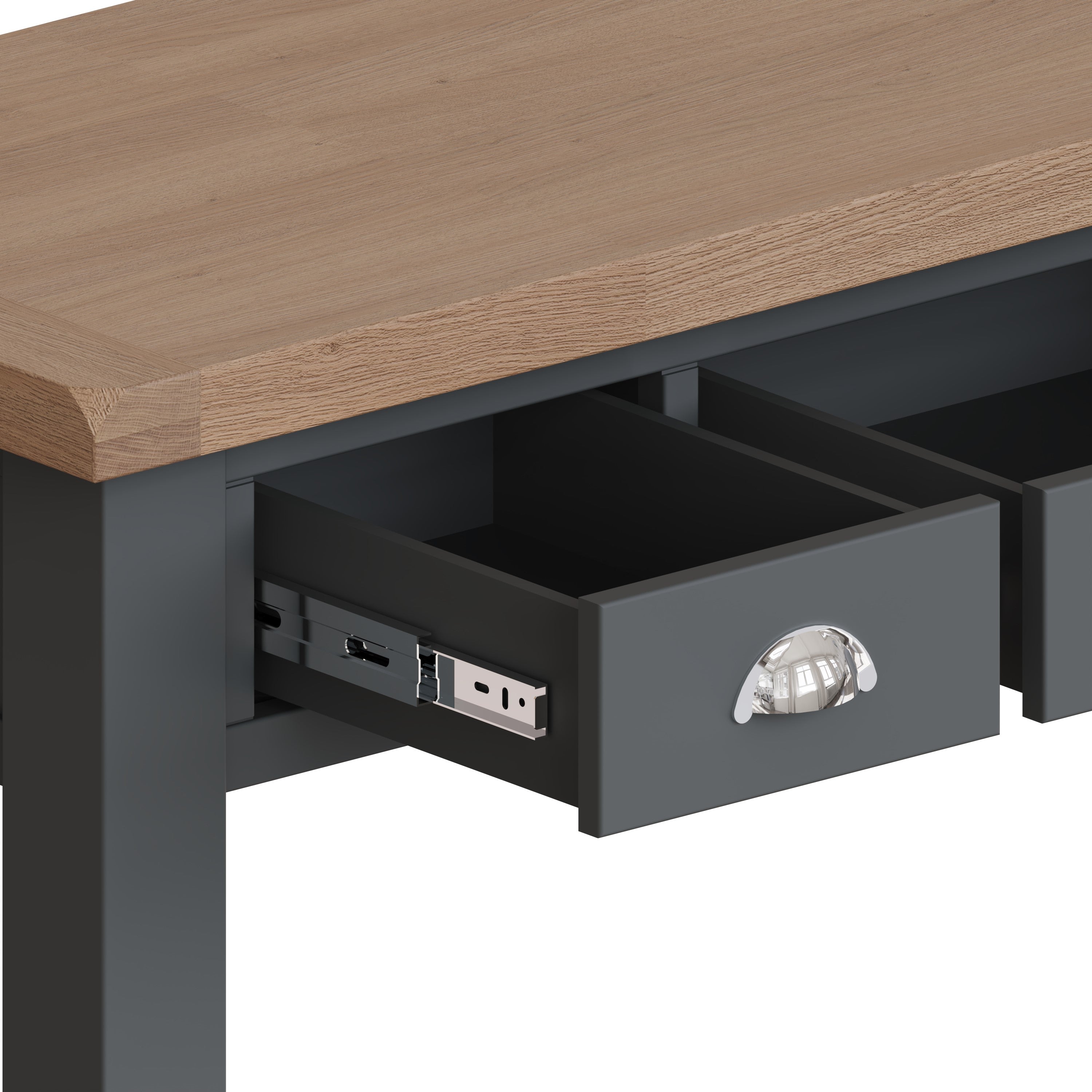 Cotswold Dressing Table - Charcoal - BedHut