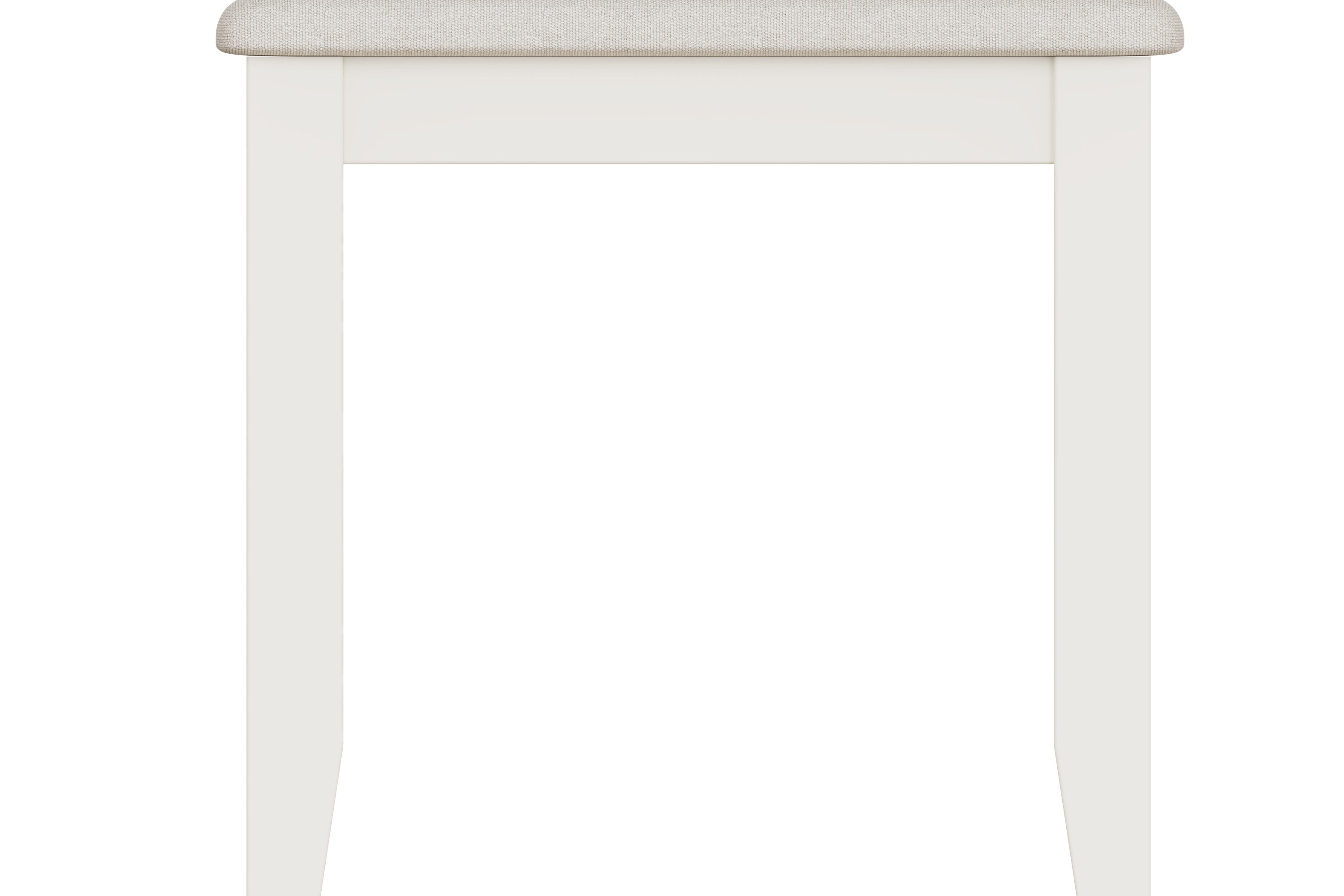 Cotswold Dressing Stool - White - BedHut