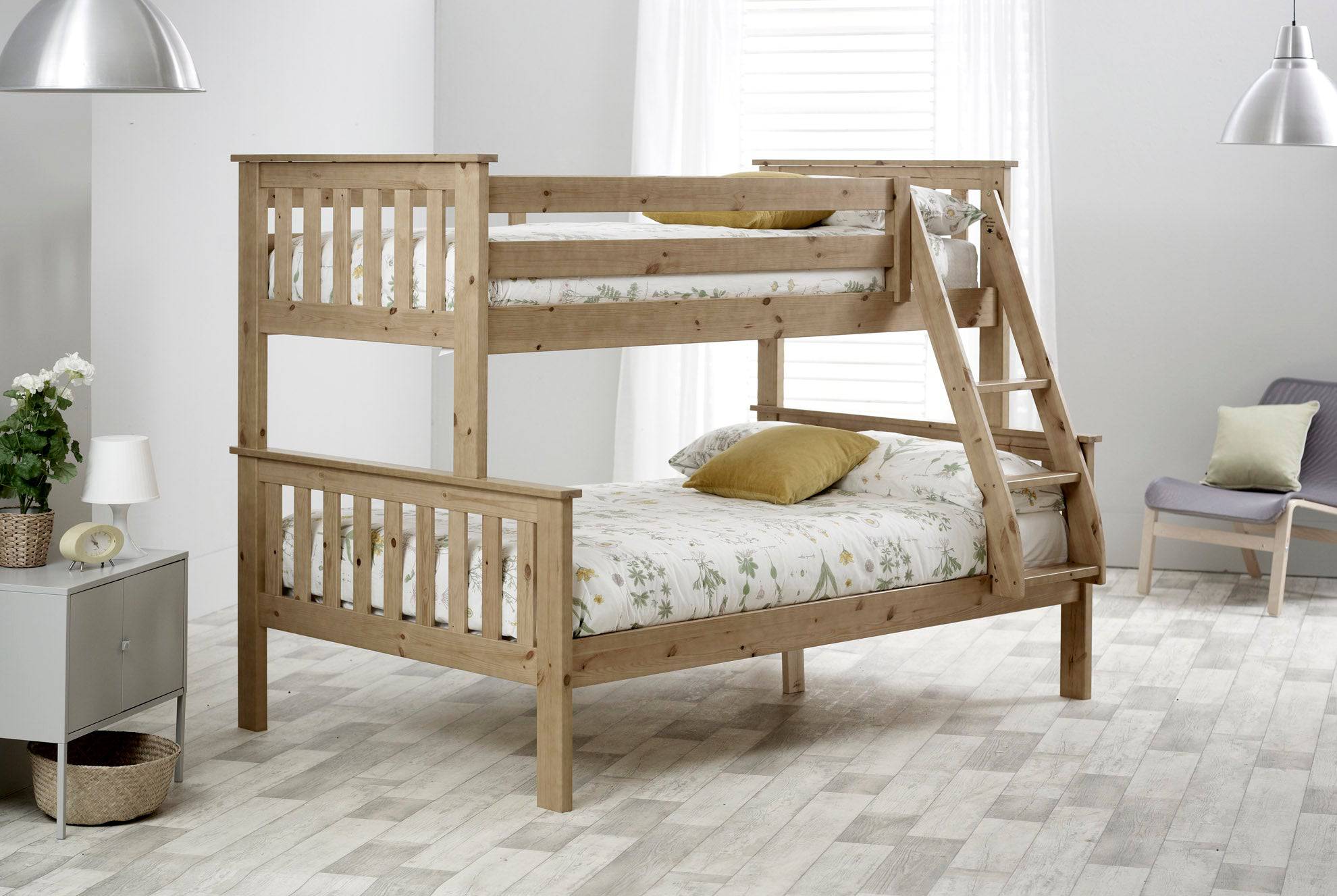 Carra Bunk Bed - Pine - BedHut