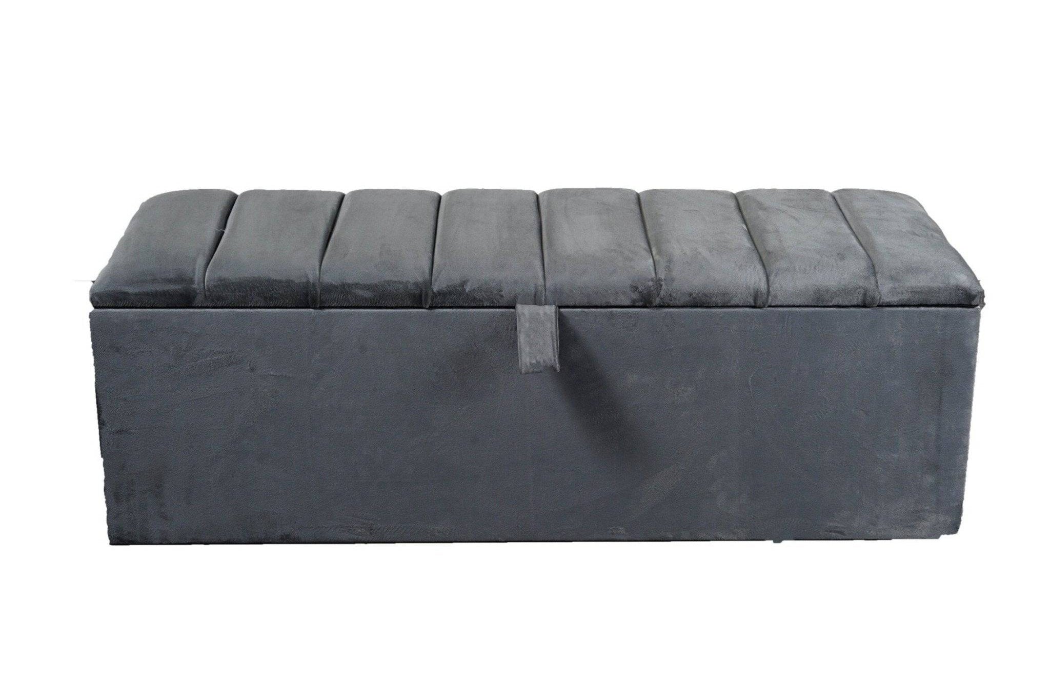 Livorno Line Design Blanket Box - BedHut