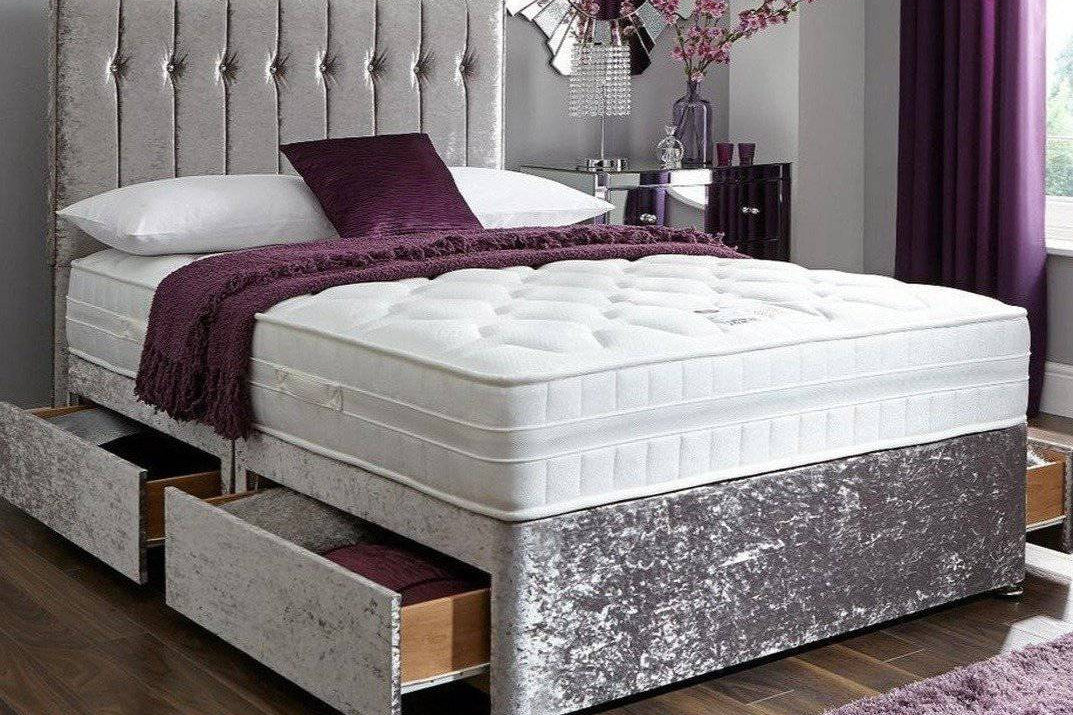 Dorset Divan Base and Headboard - BedHut
