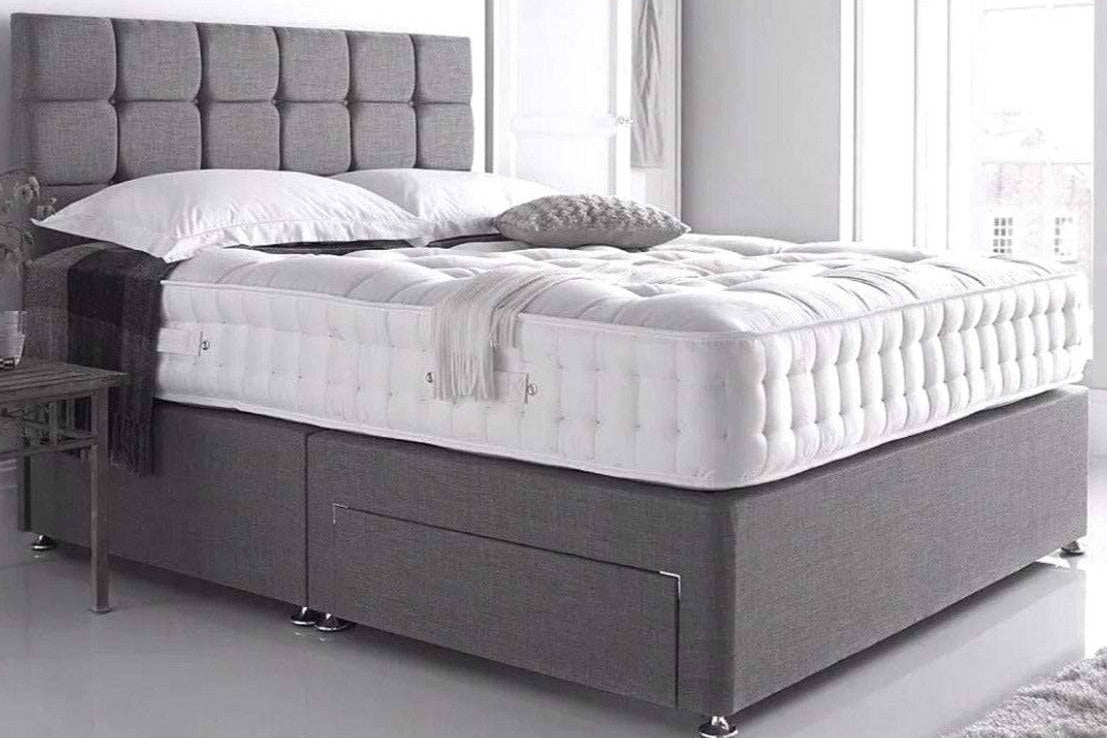 Kingston Divan Base and Headboard - BedHut