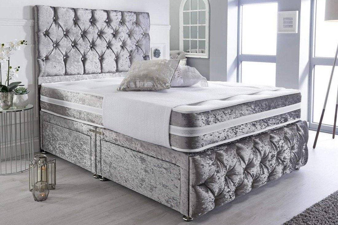 Welwyn Divan Base and Headboard - BedHut
