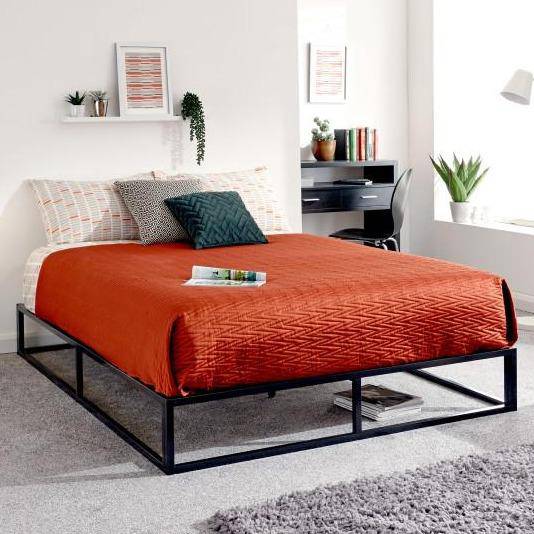 Florence Metal Platform Bed - BedHut