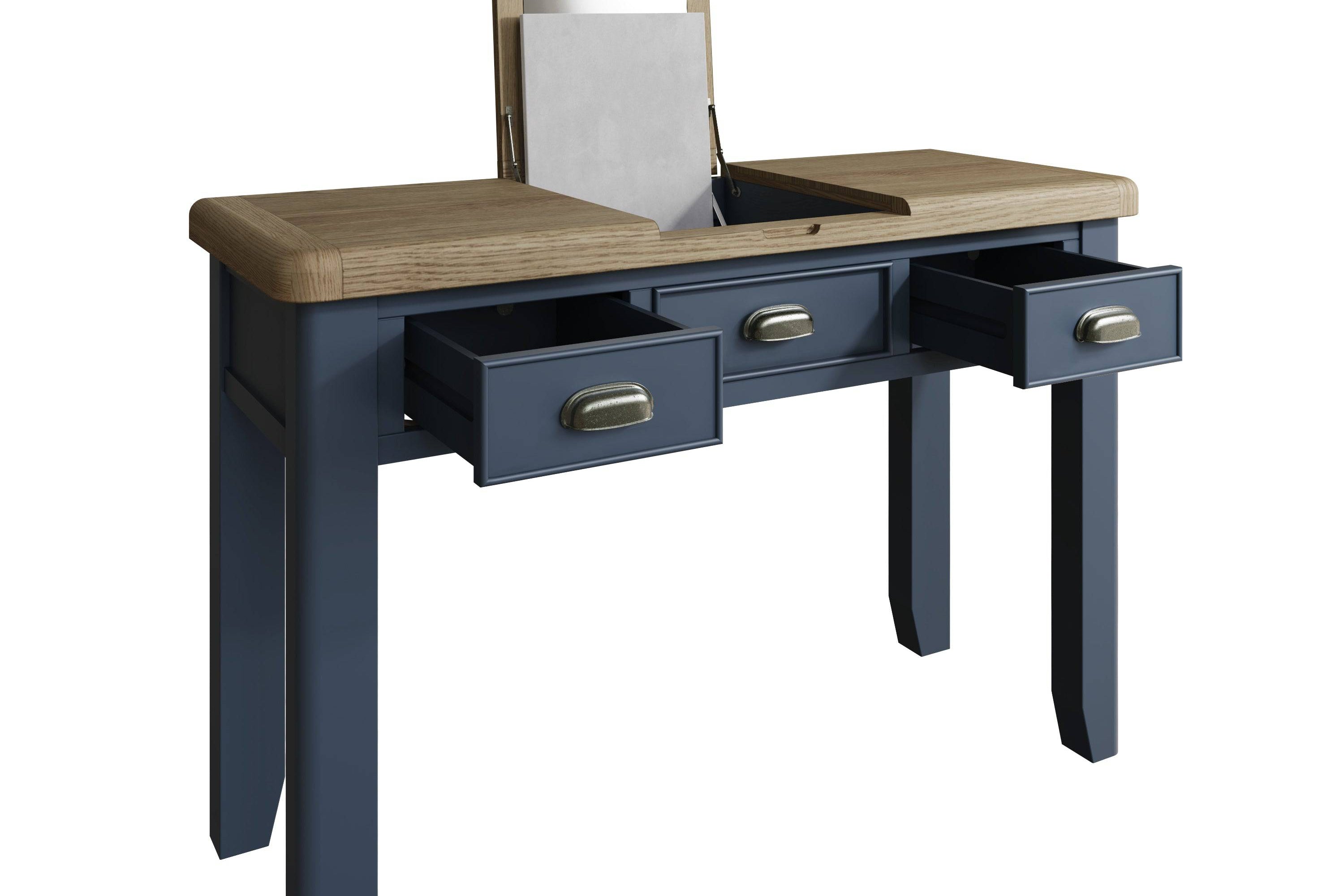Atlantic Dressing Table - Blue - BedHut