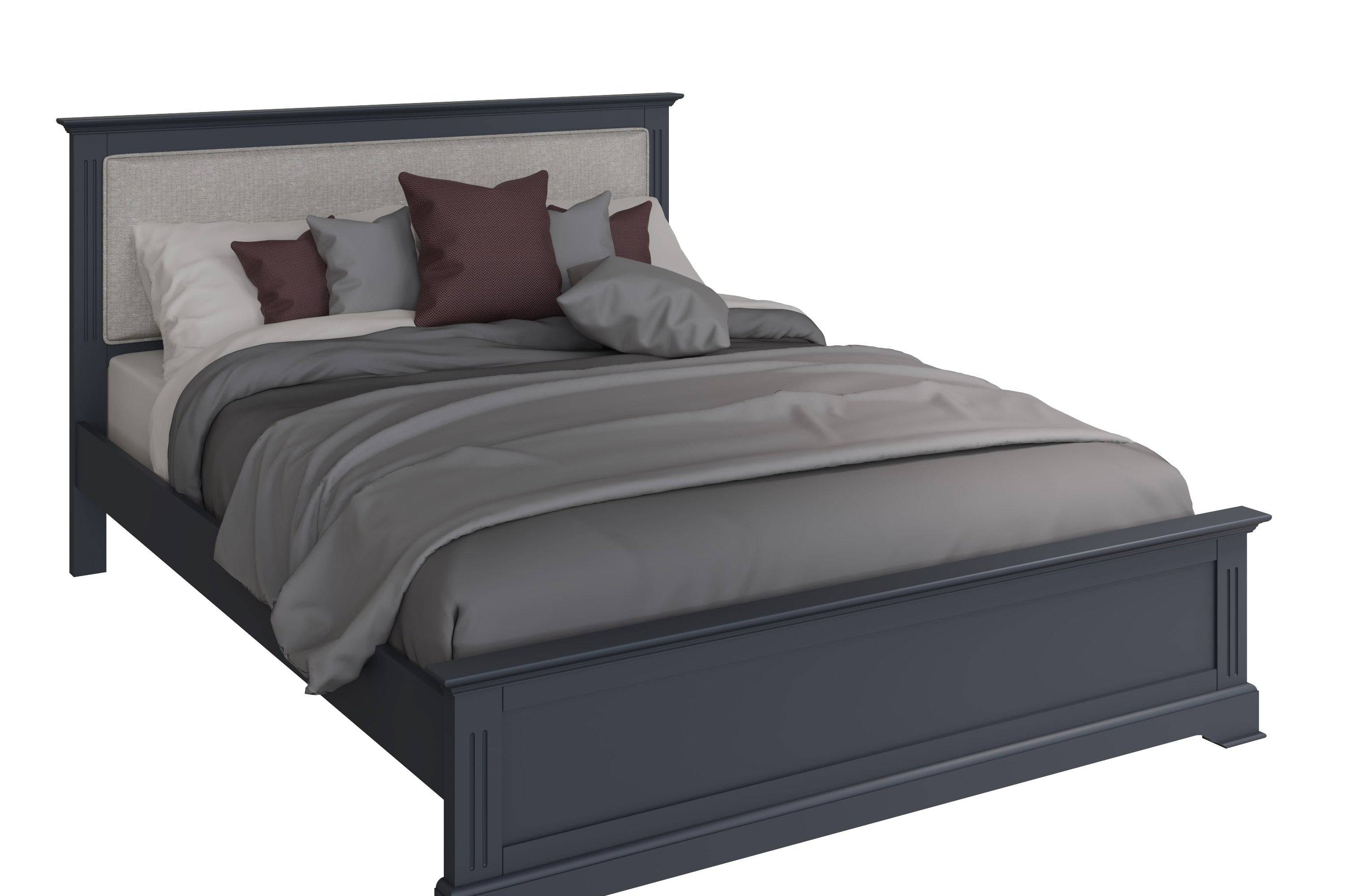 Starlight Pine Bed - Midnight Grey - BedHut