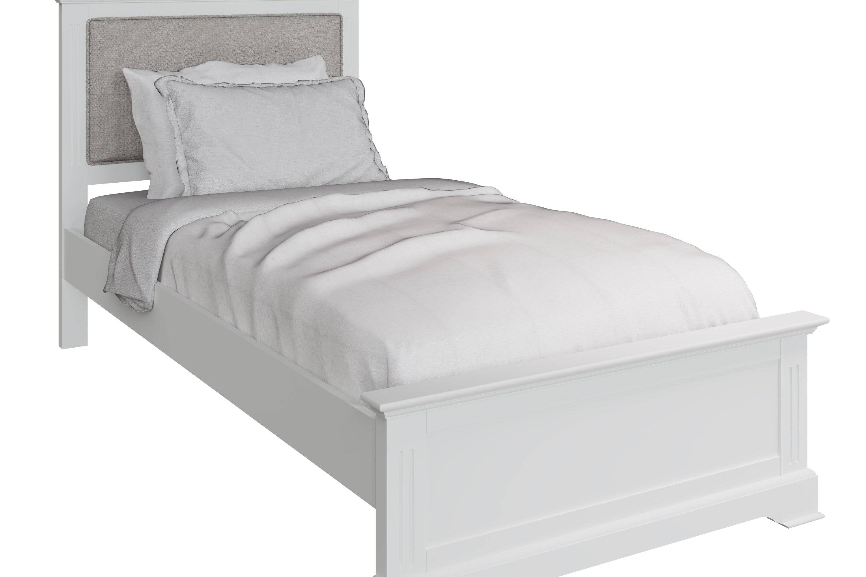 Starlight Pine Bed - White - BedHut