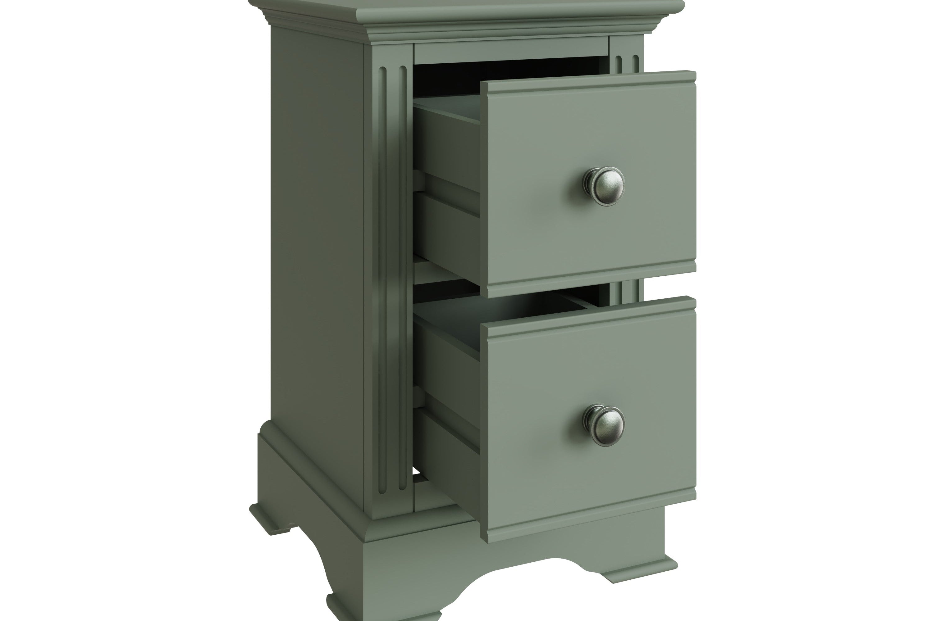Starlight 2 Drawer Bedside - Cactus Green - BedHut