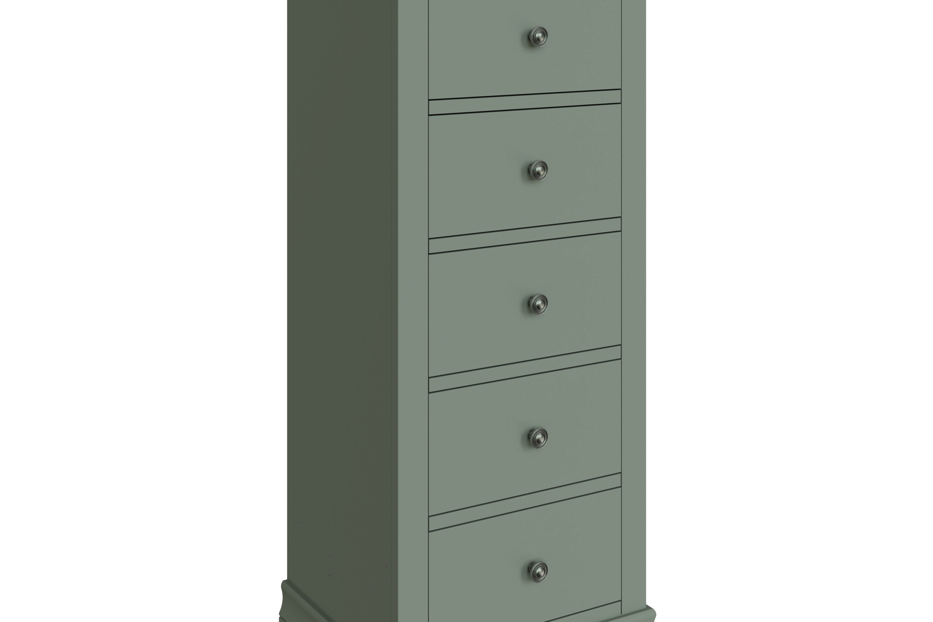 Eden 5 Drawer Wellington - Cactus Green - BedHut