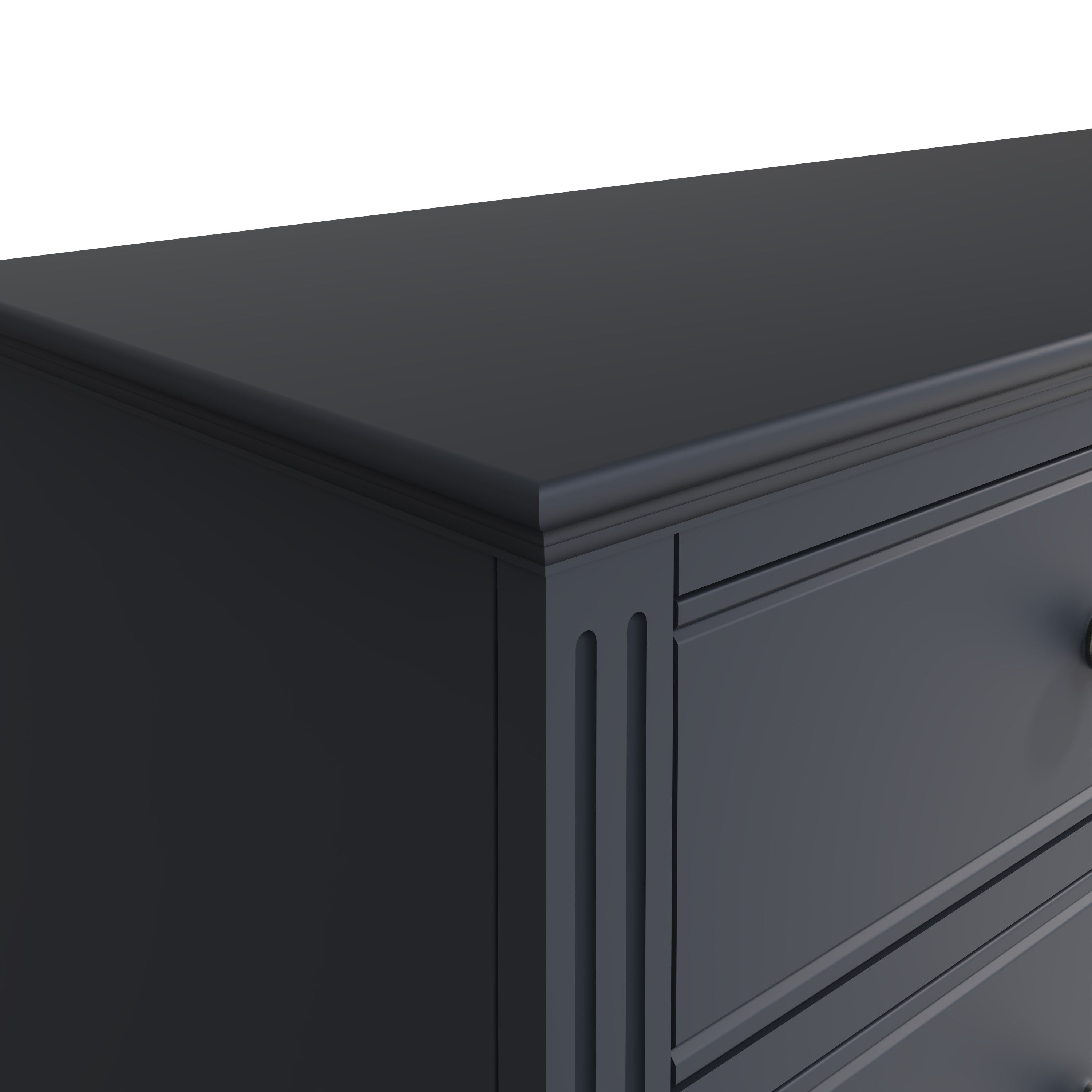 Starlight 6 Drawer Chest - Midnight Grey - BedHut