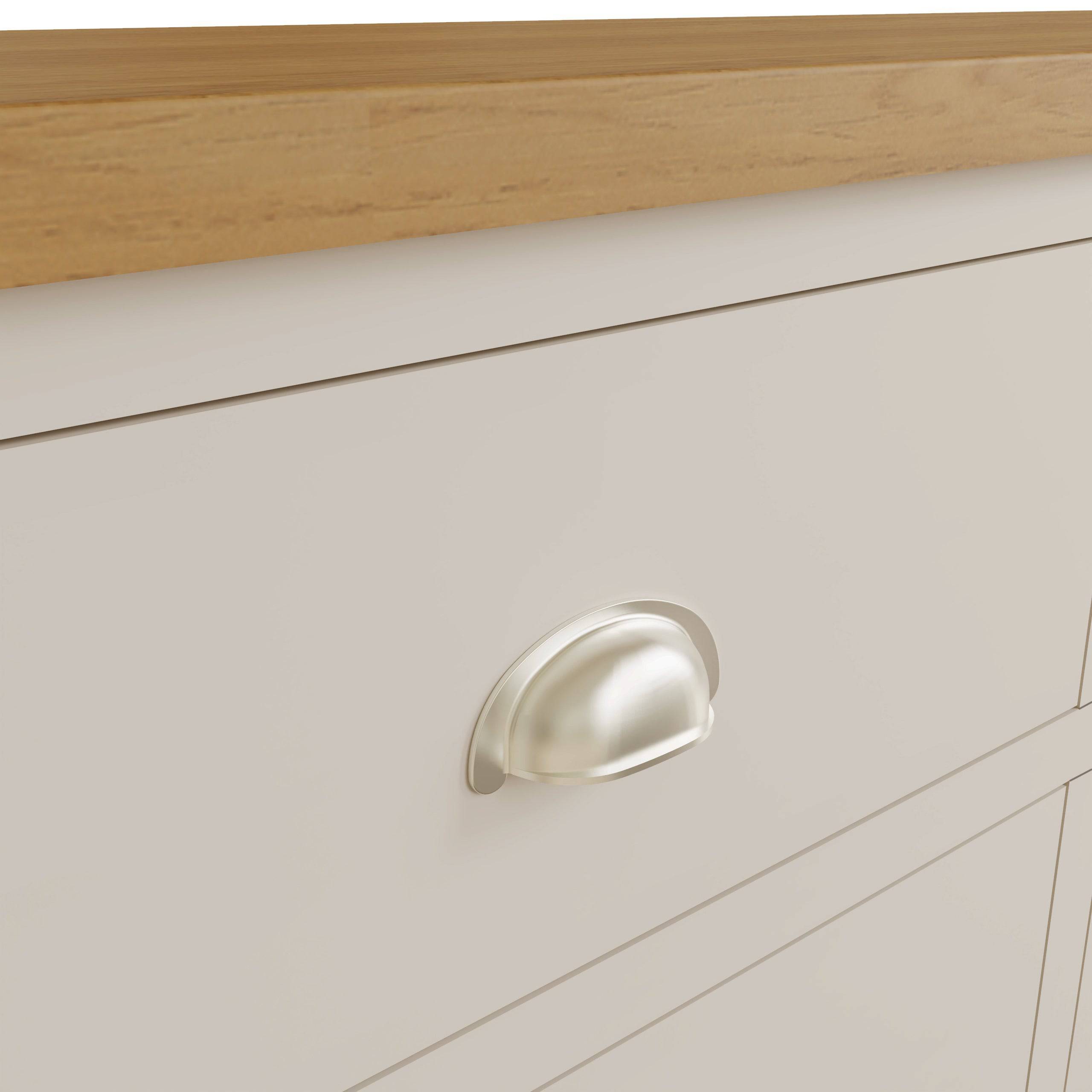 Stockholm 6 Drawer Chest - Dove Grey - BedHut