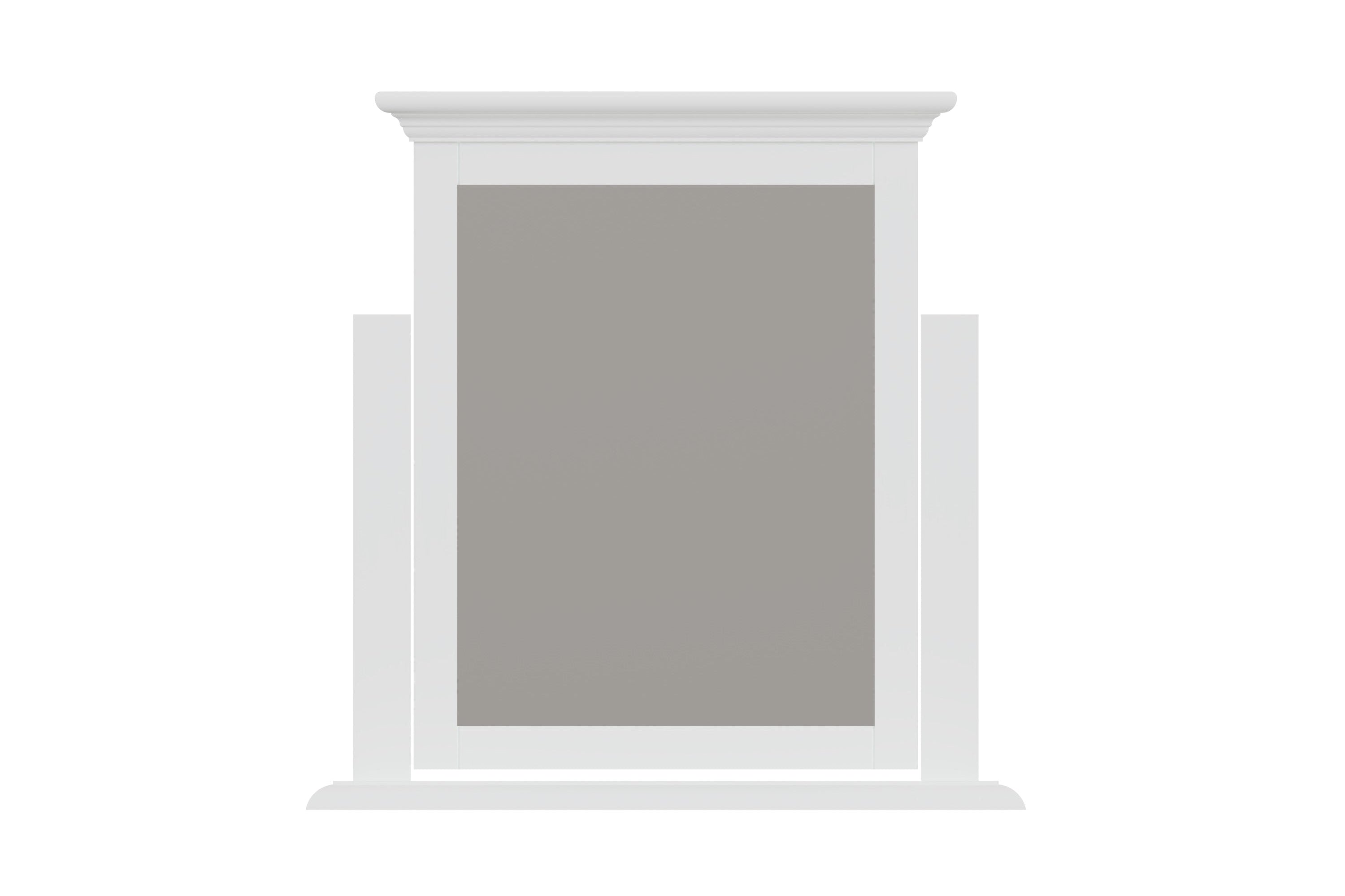 Starlight Trinket Mirror - White - BedHut