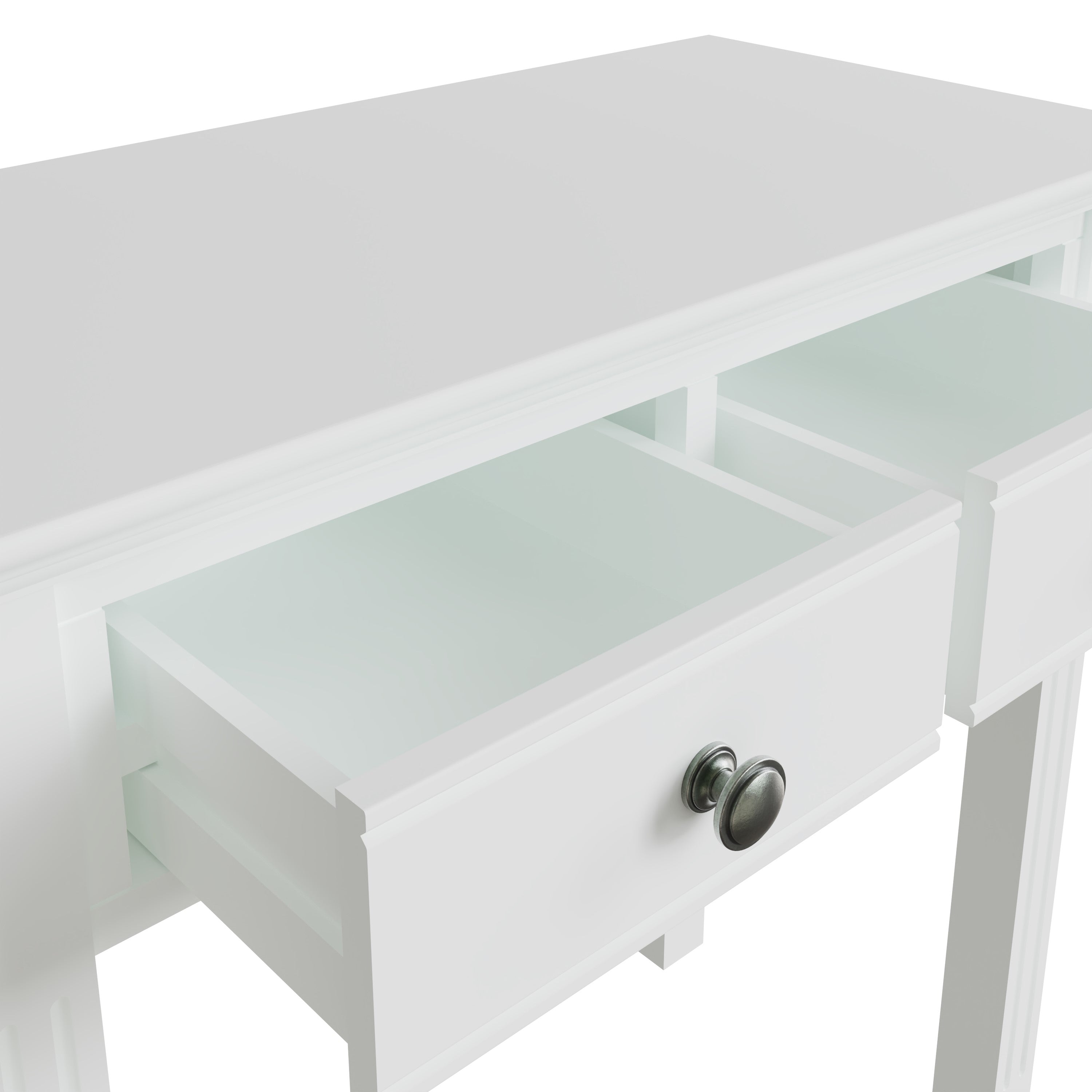 Starlight Dressing Table - White - BedHut