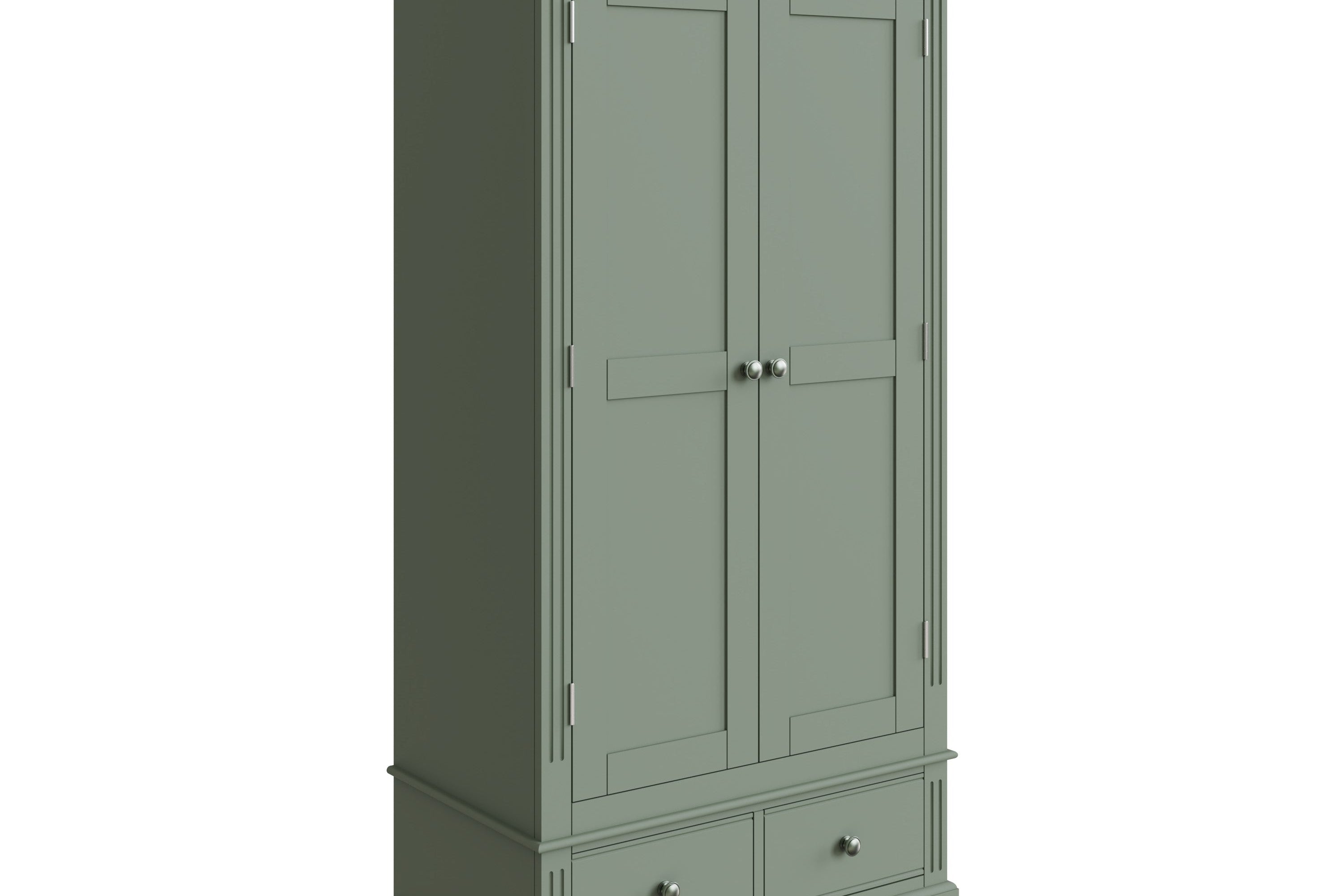 Starlight 2 Door Wardrobe - Cactus Green - BedHut