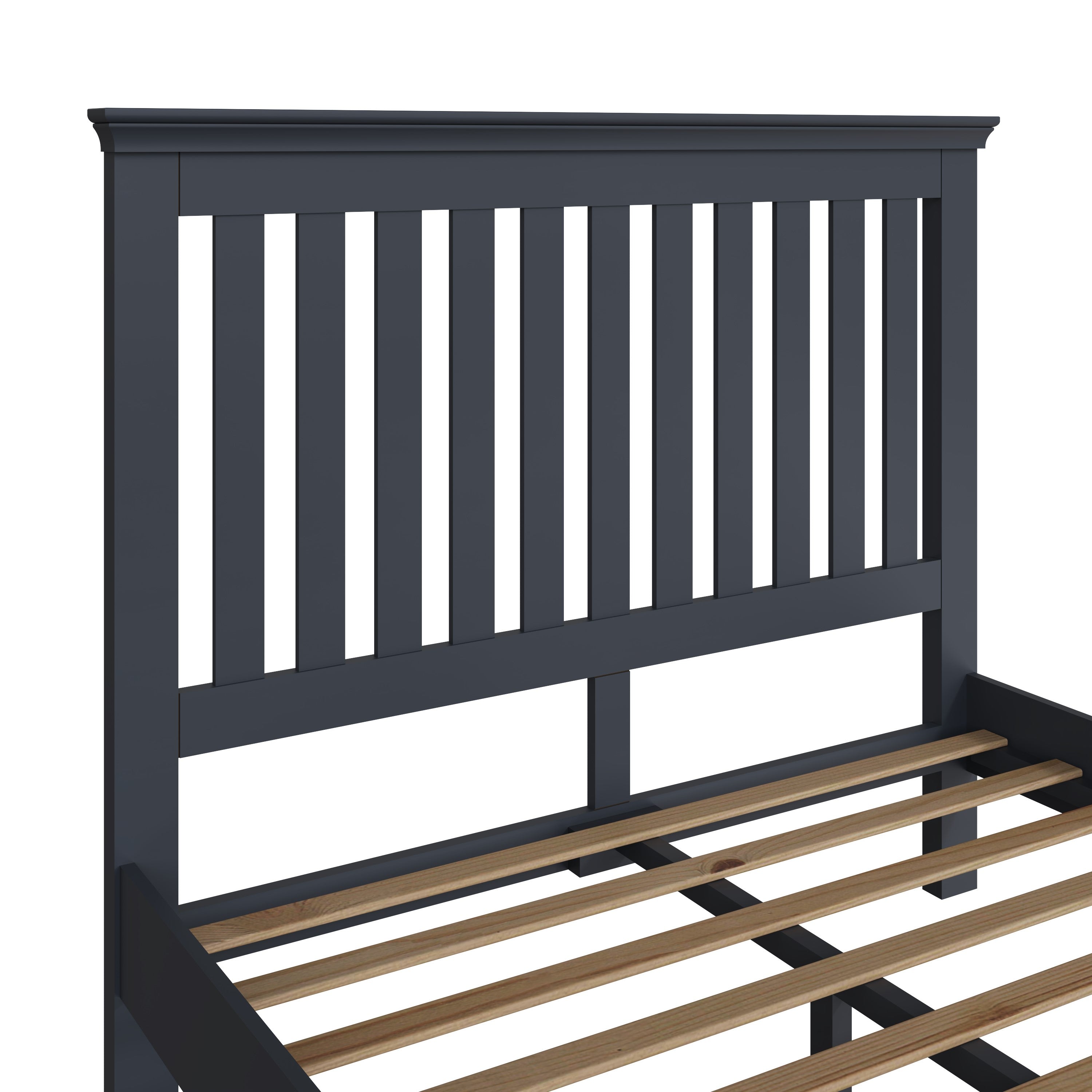 Eden Bed - Midnight Grey - BedHut