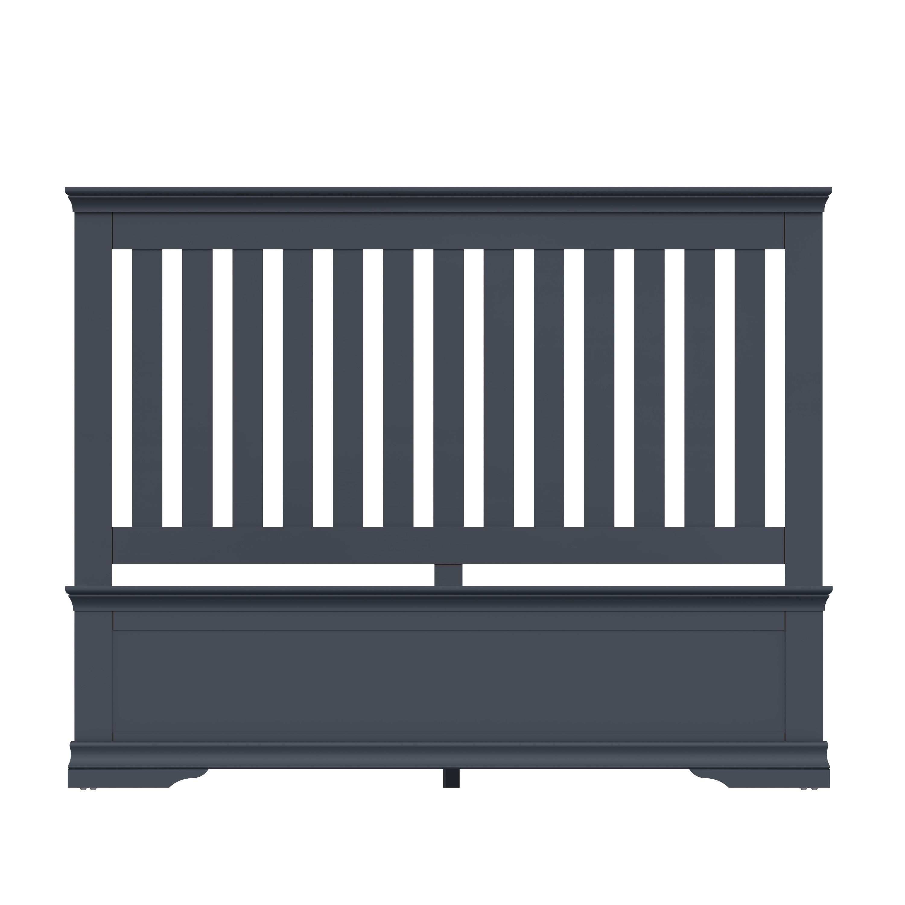 Eden Bed - Midnight Grey - BedHut