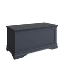 Eden Blanket Box - Midnight Grey - BedHut