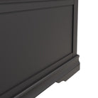 Eden Blanket Box - Midnight Grey - BedHut
