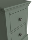 Eden 2 Drawer Bedside Cabinet - Cactus Green - BedHut