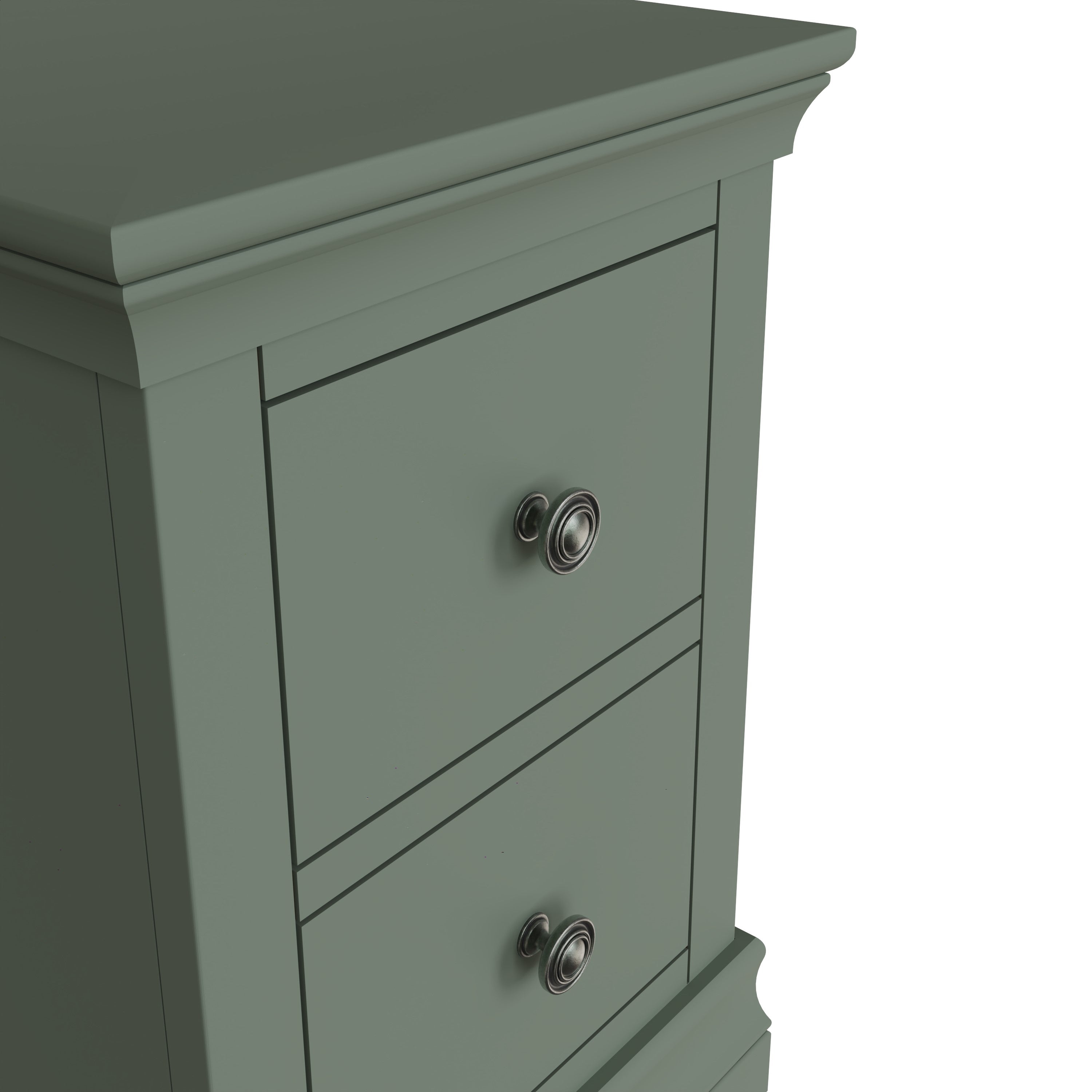Eden 2 Drawer Bedside Cabinet - Cactus Green - BedHut