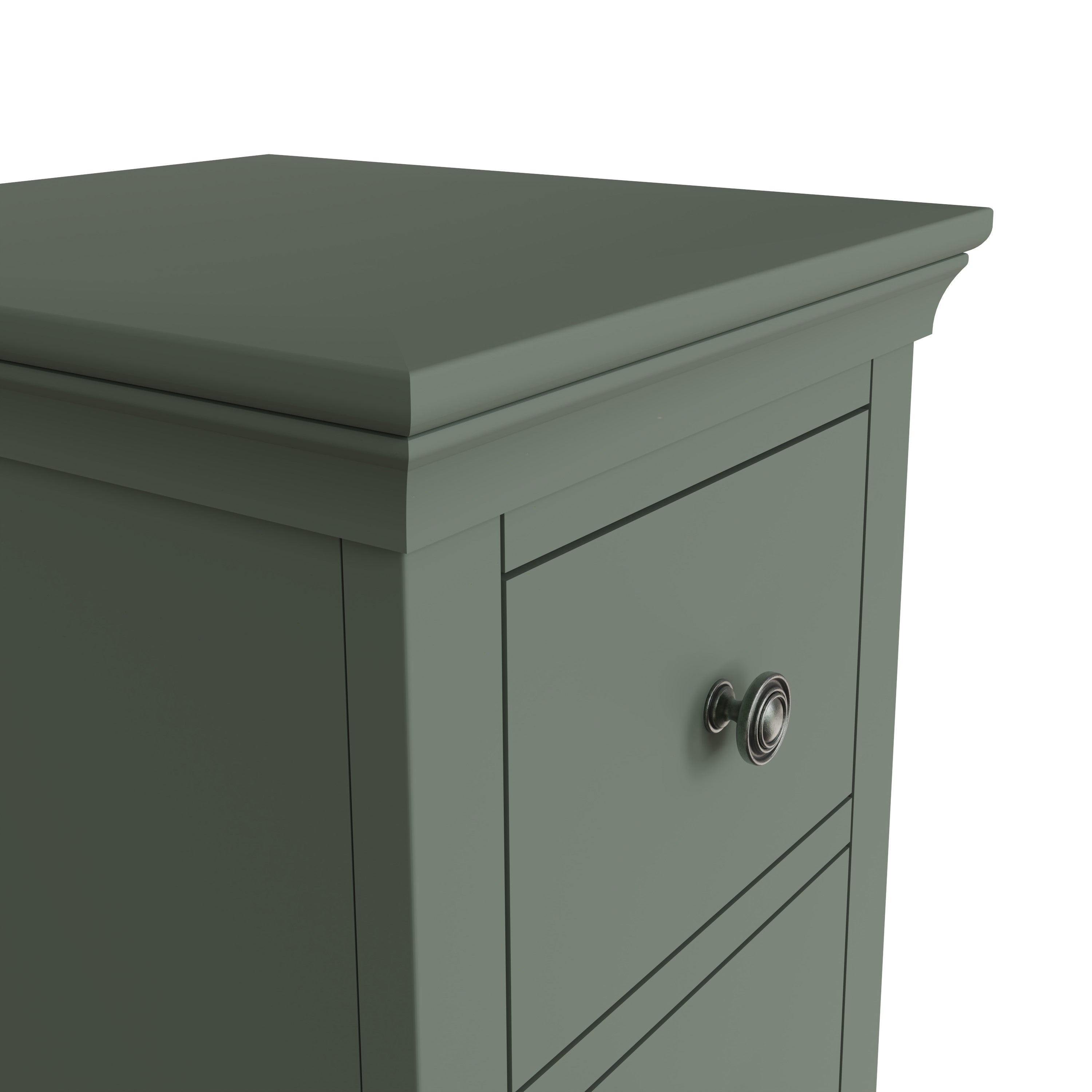 Eden 2 Drawer Bedside Cabinet - Cactus Green - BedHut