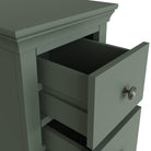 Eden 2 Drawer Bedside Cabinet - Cactus Green - BedHut