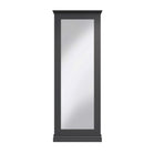 Eden Cheval Mirror - Midnight Grey - BedHut