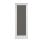 Eden Cheval Mirror - White - BedHut