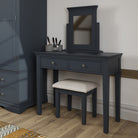 Eden Dressing Table - Midnight Grey - BedHut