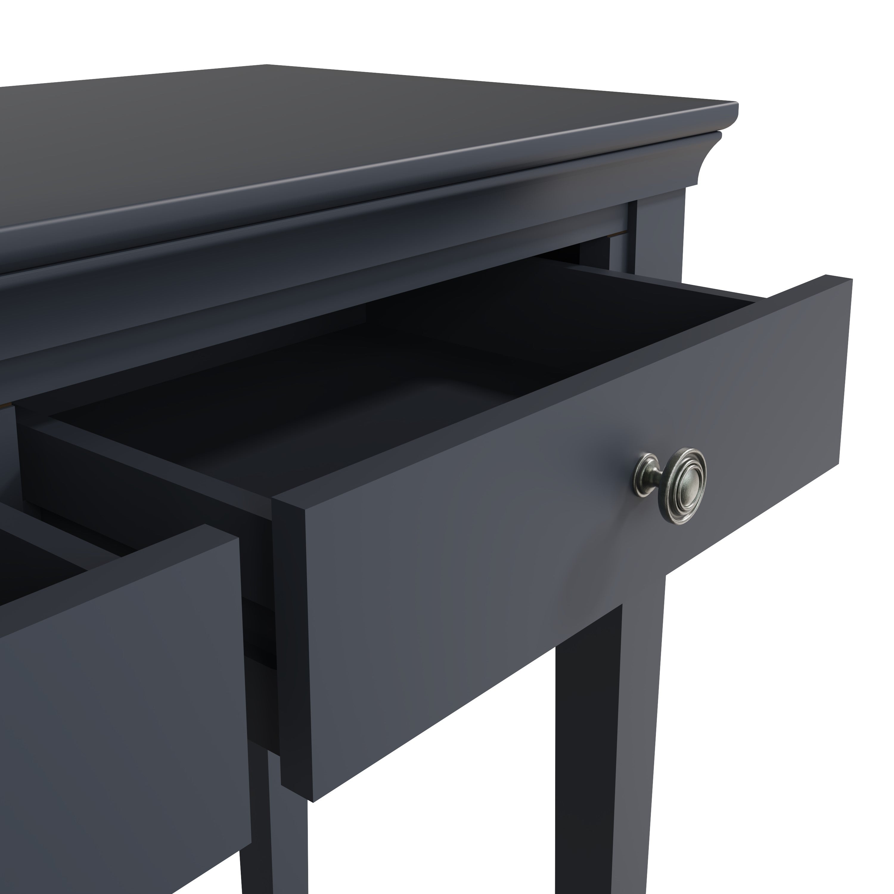 Eden Dressing Table - Midnight Grey - BedHut