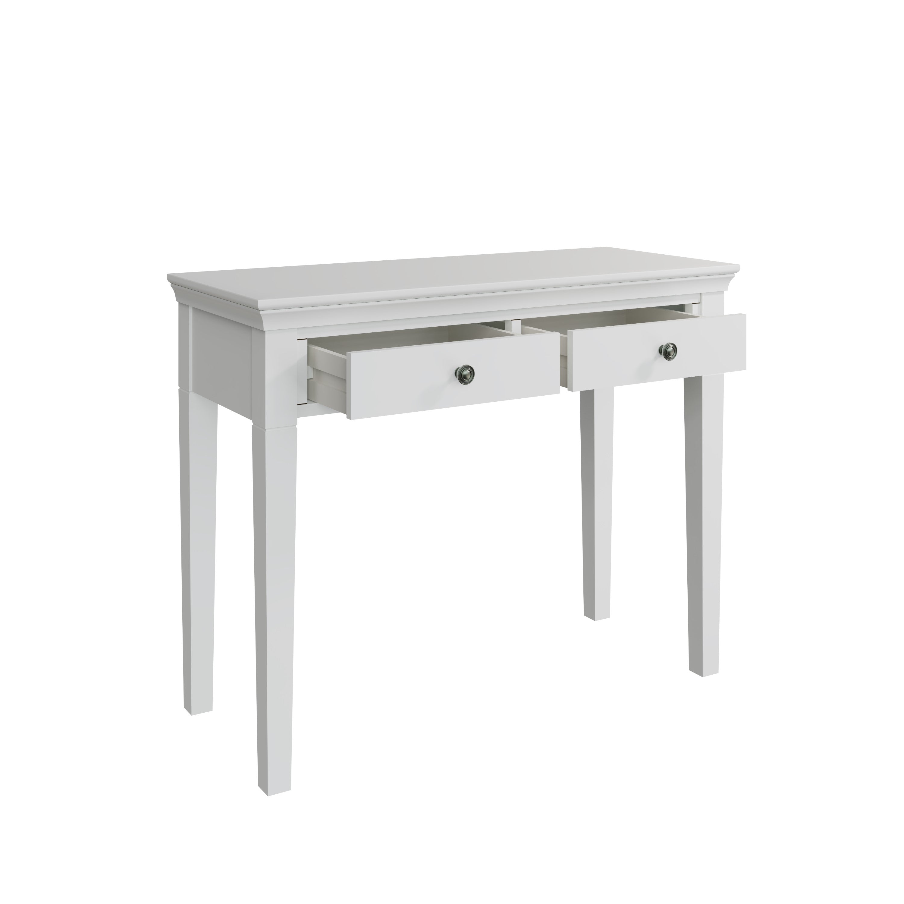 Eden Dressing Table - White - BedHut