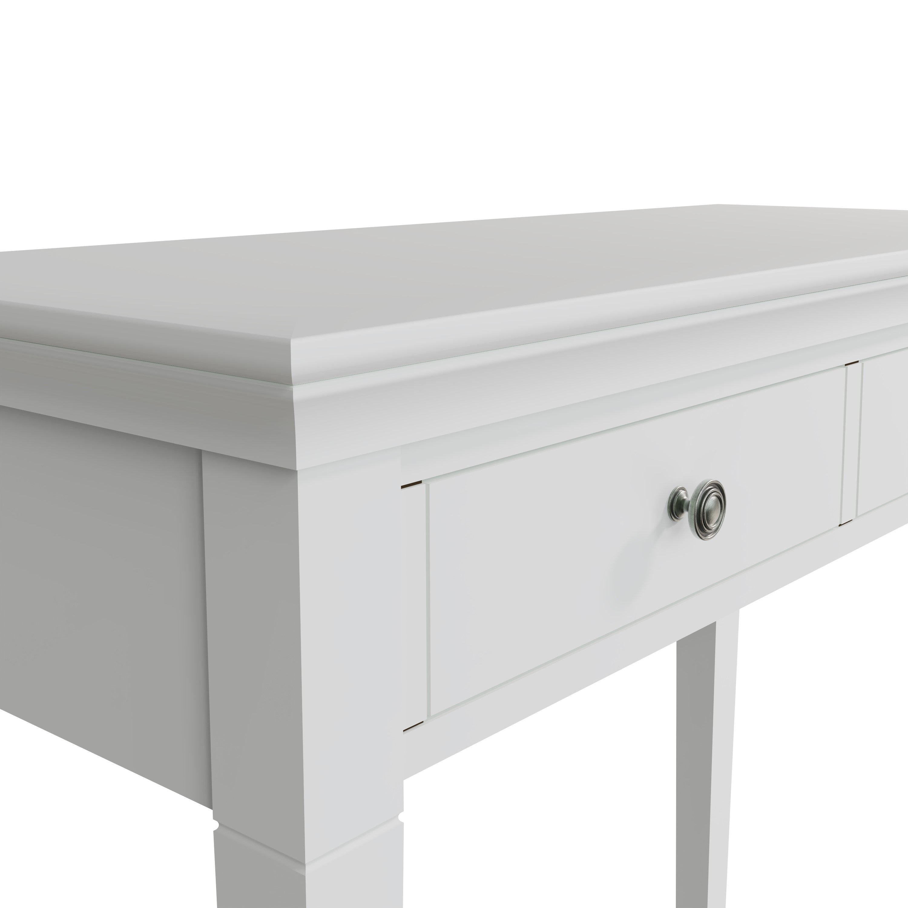 Eden Dressing Table - White - BedHut