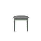 Eden Dressing Stool - Cactus Green - BedHut