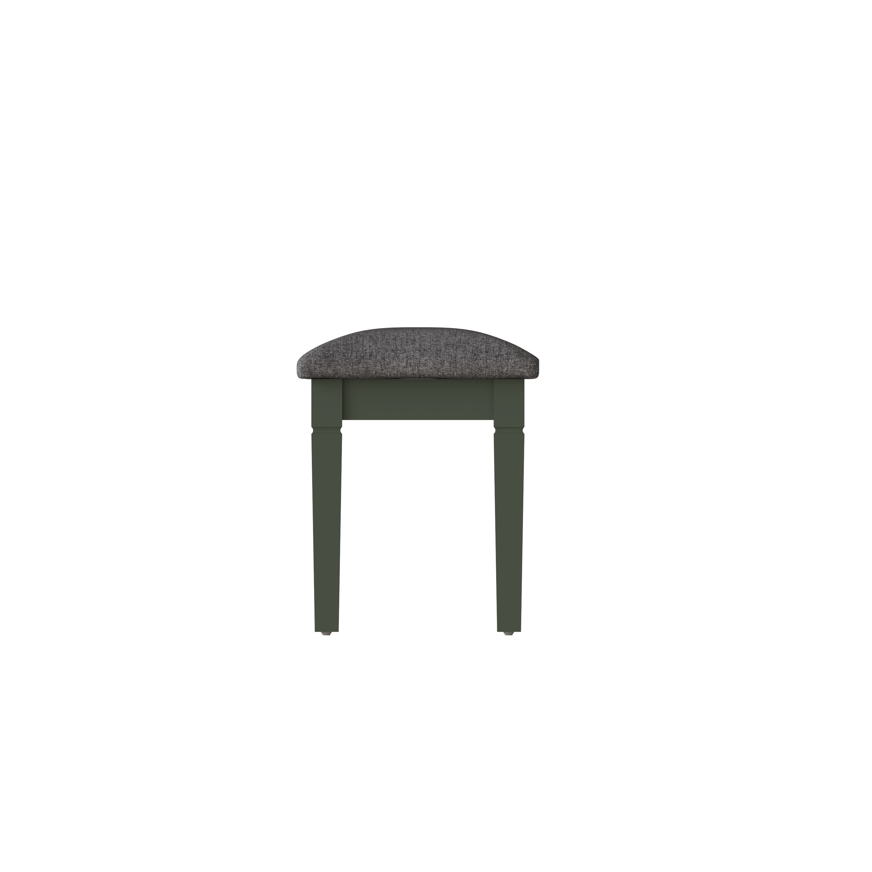 Eden Dressing Stool - Cactus Green - BedHut