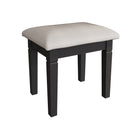 Eden Dressing Stool - Midnight Grey - BedHut