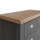 Cotswold 2 Over 3 Chest of Drawers - Charcoal - BedHut