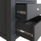 Cotswold 3 Drawer Chest - Charcoal - BedHut