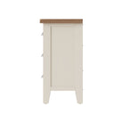 Cotswold 3 Drawer Chest - White - BedHut