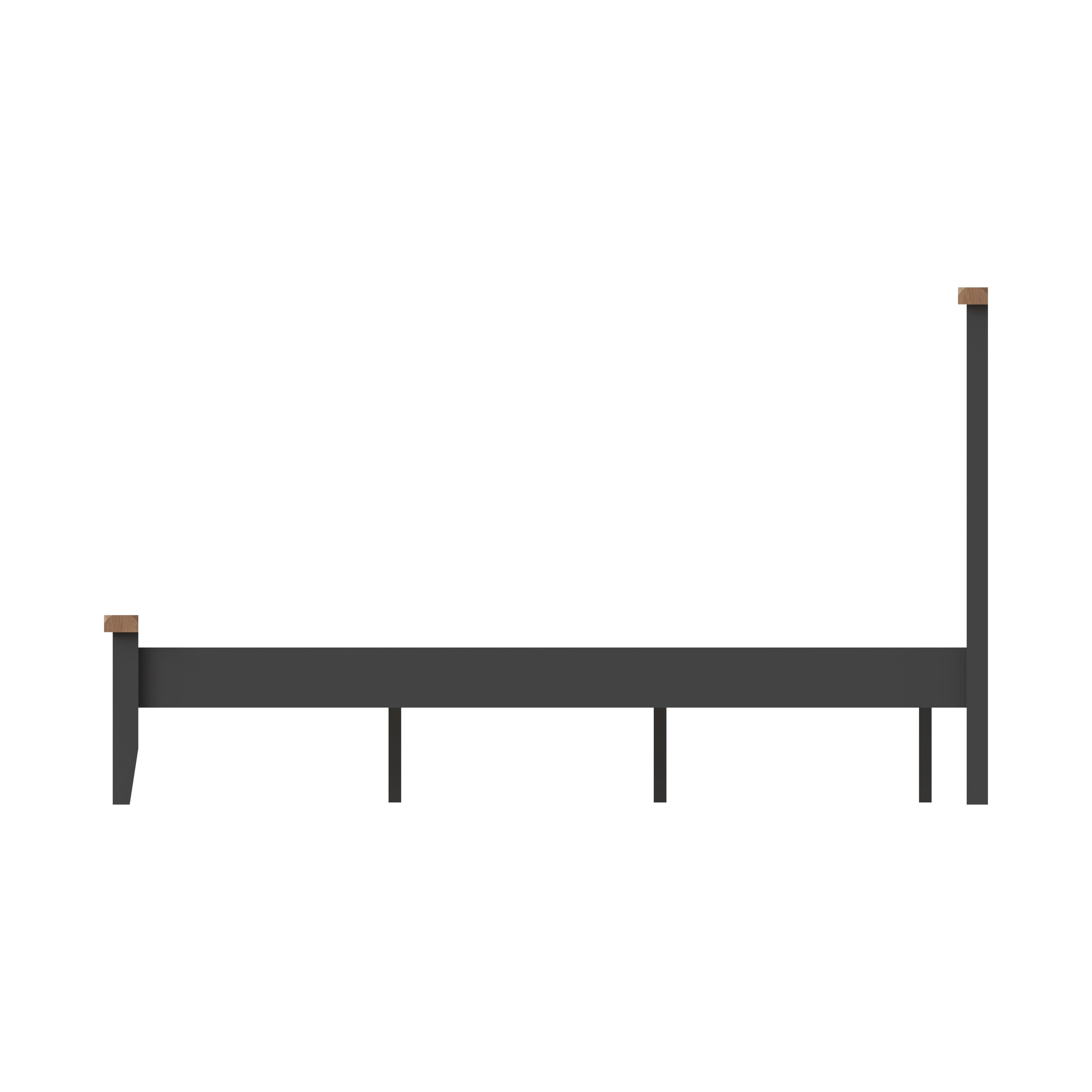 Cotswold Bed - Charcoal - BedHut